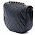 Chanel Black XL CC Quilted Lambskin Round Flap Negro - vista 2