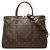 Louis Vuitton Brown Monogram Pallas MM Castaño