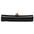 Autre Marque Clutch Saint Laurent Black Grain de Poudre Monogram Kate Tassel Clutch Nero - view 3