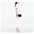 Autre Marque Clutch Saint Laurent Black Grain de Poudre Monogram Kate Tassel Clutch Nero - view 7