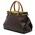 Louis Vuitton Brown Monogram Pallas MM Castaño - vista 2