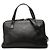 Borsa Soho Working Satchel Gucci in pelle di vitello martellata nera Nero