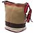 Burberry Brown Mini Mega Check Canvas Ashby Tassel Bucket Bag Braun - Ansicht 2