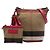 Burberry Brown Mini Mega Check Canvas Ashby Tassel Bucket Bag Braun - Ansicht 7