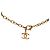 Chanel Gold Gold Plated Enamel Coco Heart Star Anhänger Halskette Golden - Ansicht 6