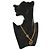 Chanel Gold Gold Plated Enamel Coco Heart Star Anhänger Halskette Golden - Ansicht 8