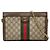 Gucci Beige Small GG Supreme Web Ophidia Chain Crossbody