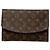 Louis Vuitton Brown Monogram Pochette Rabat 23 Braun