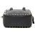 mala Valentino Rockstud em couro preto com pega superior - vista 3