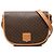 Céline Bolso bandolera Celine Brown Macadam Coated Canvas Castaño