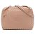 Bottega Veneta Borsa a tracolla Nodini in nappa Intrecciato rosa