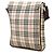 Borsa a tracolla con patta Burberry Beige House Check Canvas - vista 2