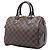 Louis Vuitton Brown Damier Ebene Speedy Bandouliere 25 Braun - Ansicht 2