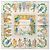 Foulard di seta Hermès White Costumes Civils Actuels 90 Bianco - vista 2