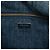 Tote Bag Prada in Denim Blu con Logo Canapa - vista 5