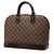 Louis Vuitton Brown Damier Ebene Alma PM Marrom - vista 2