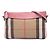 Burberry Beige House Check Canvas Derby Peyton Crossbody