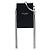 Autre Marque Saint Laurent Black Mini Lambskin Smoking Box Crossbody Nero