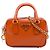 Sac Prada Orange Mini Saffiano Lux Bauletto