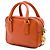 Sac Prada Orange Mini Saffiano Lux Bauletto - vue 2