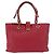Bottega Veneta Capri Intrecciato Nappa Medium Red - view 2