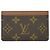 Tarjetero Louis Vuitton Monogram Reverse Canvas Castaño