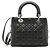 Autre Marque Bolso de piel Dior Lady Dior Negro - vista 3
