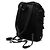 Sac à dos Prada avec plaque logo triangle Noir - vue 2