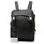 Sac à dos Prada avec plaque logo triangle Noir - vue 6