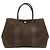 Hermès Borsa Tote Hermes Garden Party PM Marrone