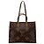 Louis Vuitton Monogram Giant Reverse On The Go GM Castaño