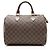 Louis Vuitton Damier Ebene Speedy 30 Satchel Castaño
