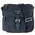 Sac à épaule Prada Tessuto avec logo triangle Noir