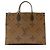 Bolso Tote Louis Vuitton Onthego GM Giant Monogram Canvas Castaño - vista 3