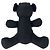 Bolso Tote Plegable Gucci Teddy Bear Negro - vista 10