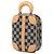 Bolsa de mão 2Way Louis Vuitton Damier Vertical Multicor - vista 2