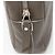 Autre Marque Borsa Lou Camera Bag in pelle di vitello monogrammata Saint Laurent Grigio - vista 10