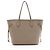 Saco Tote Louis Vuitton Giant Monogram Empreinte Neverfull MM Marrom Bege - vista 3