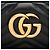 Borsa piccola GG Marmont in pelle matelassé Gucci Nero - vista 9