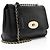 Mulberry Glossy Goat Lily Medium Schultertasche Schwarz - Ansicht 2