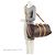 Louis Vuitton Vintage Monogram Canvas Keepall Bandouliere 55 Duffle Marrone - vista 5