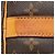Louis Vuitton Monogram Canvas Keepall Bandouliere 45 Duffle Marrone - vista 8