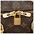 Louis Vuitton Monogram Canvas Keepall Bandouliere 45 Duffle Marrone - vista 9