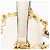 Gucci Leather Horsebit 1955 Mini Chain Top Handle Bianco - vista 10