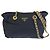 Bolso Tote Prada Tessuto con logotipo triangular Azul
