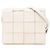 Borsa a tracolla Bottega Veneta Maxi Intrecciato Cassette Bianco