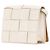 Borsa a tracolla Bottega Veneta Maxi Intrecciato Cassette Bianco - vista 2