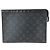 Louis Vuitton Pochette Voyage MM Monogram Eclipse Negro