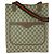 Gucci GG Supreme Tote Bag Braun Beige