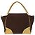 Borsa Tote Prada Triangle Logo Multicolore - vista 2